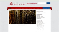 Desktop Screenshot of beth-torah.com